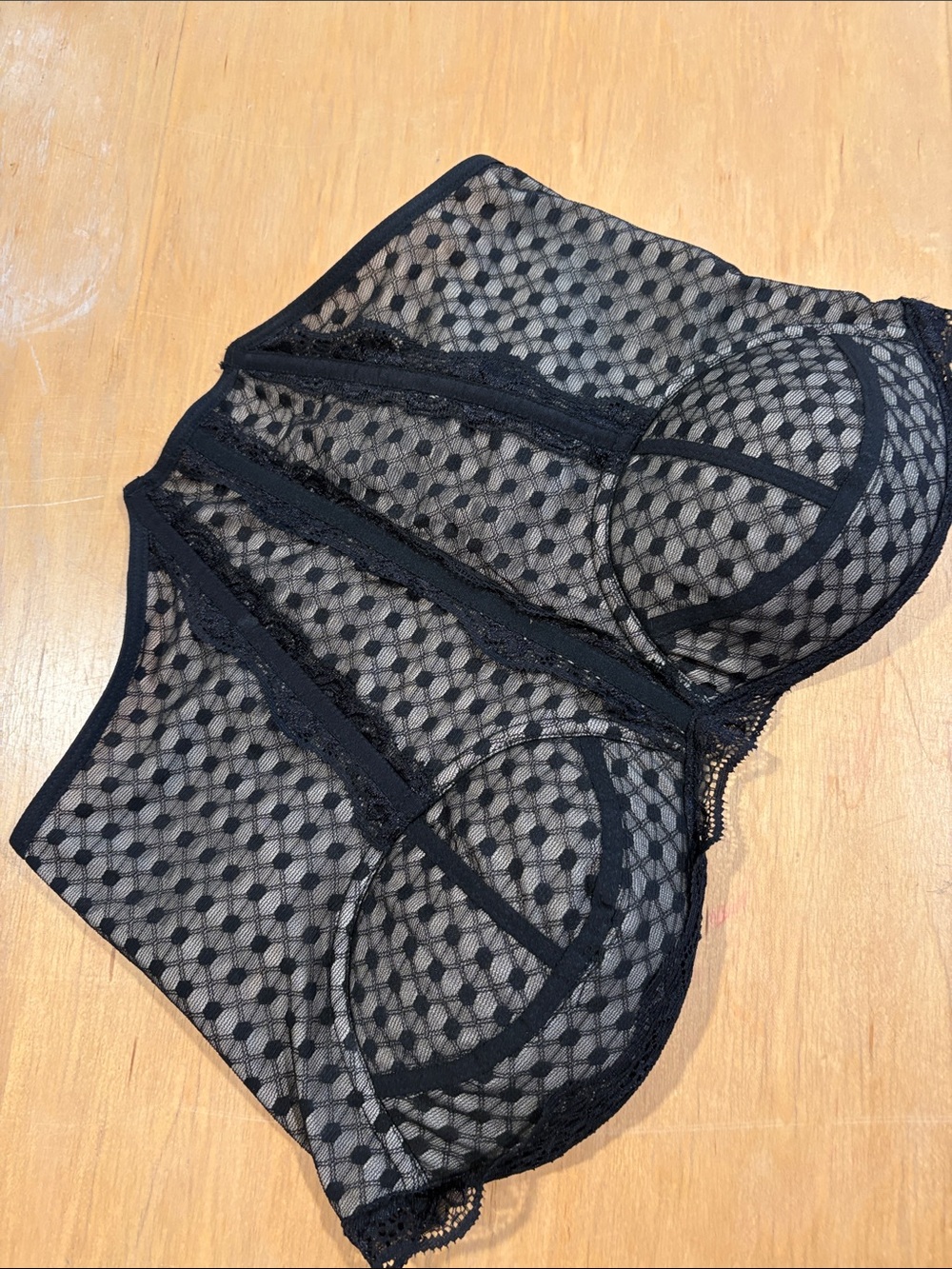 Shein Bae ~ Black Lace Longline Bralette - Women Intimates